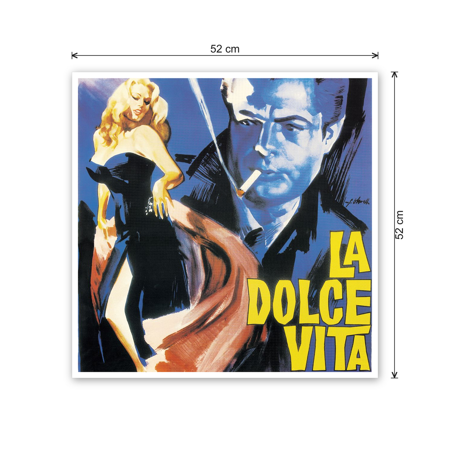 La Dolce Vita cm 50x50 - misure