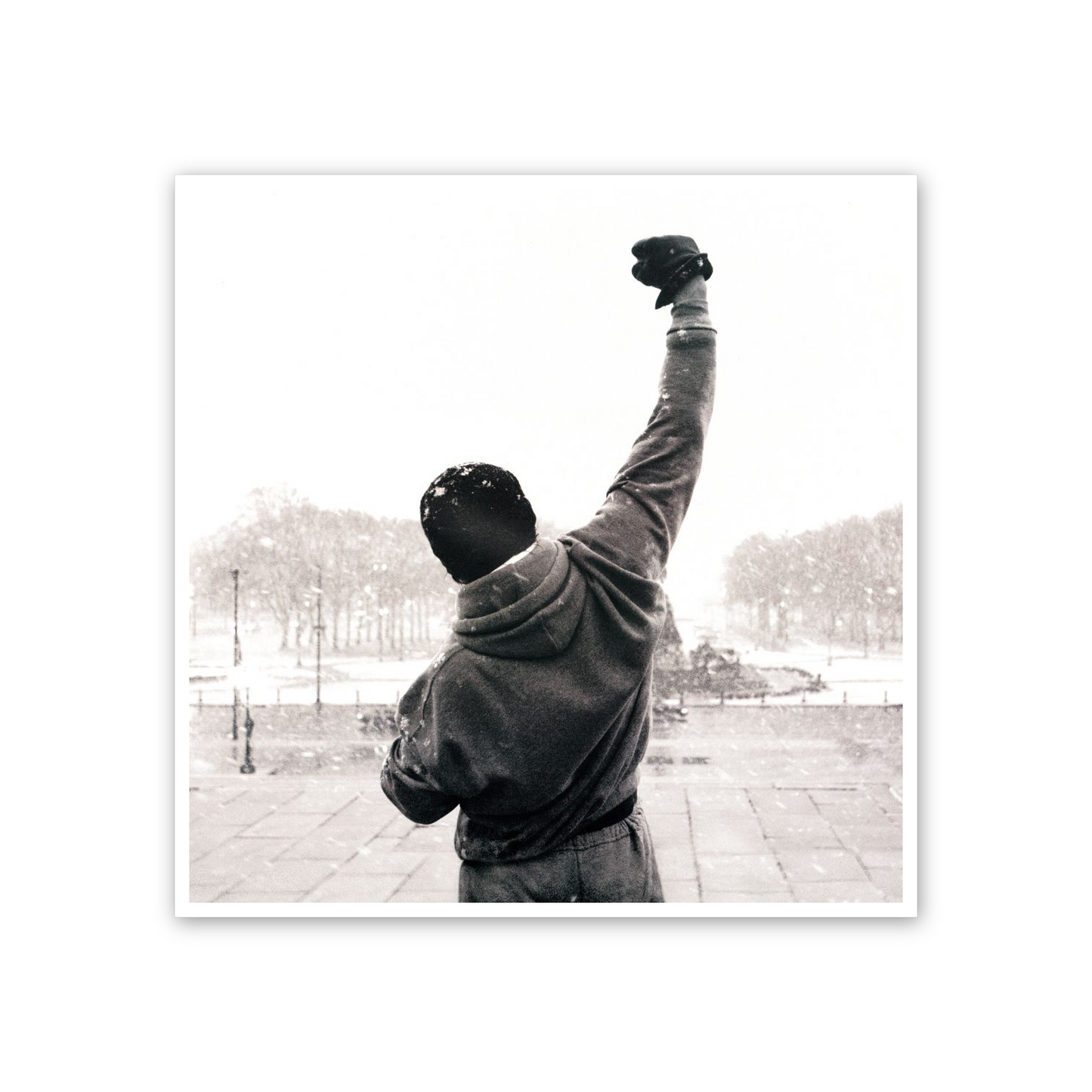 Homage to Rocky Balboa cm 50x50