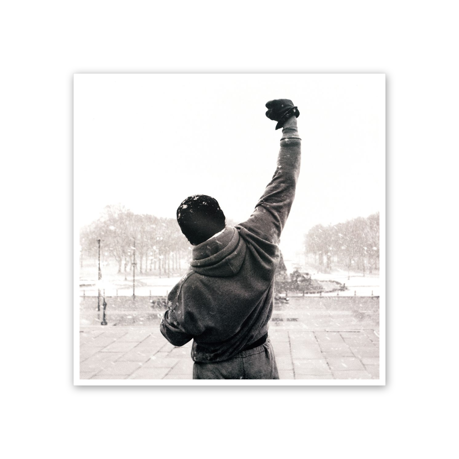 Homage to Rocky Balboa cm 50x50
