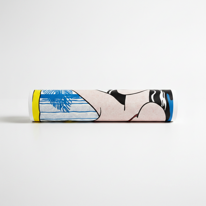 Homage to Lichtenstein - Aloha - cm 52x52 - Poster