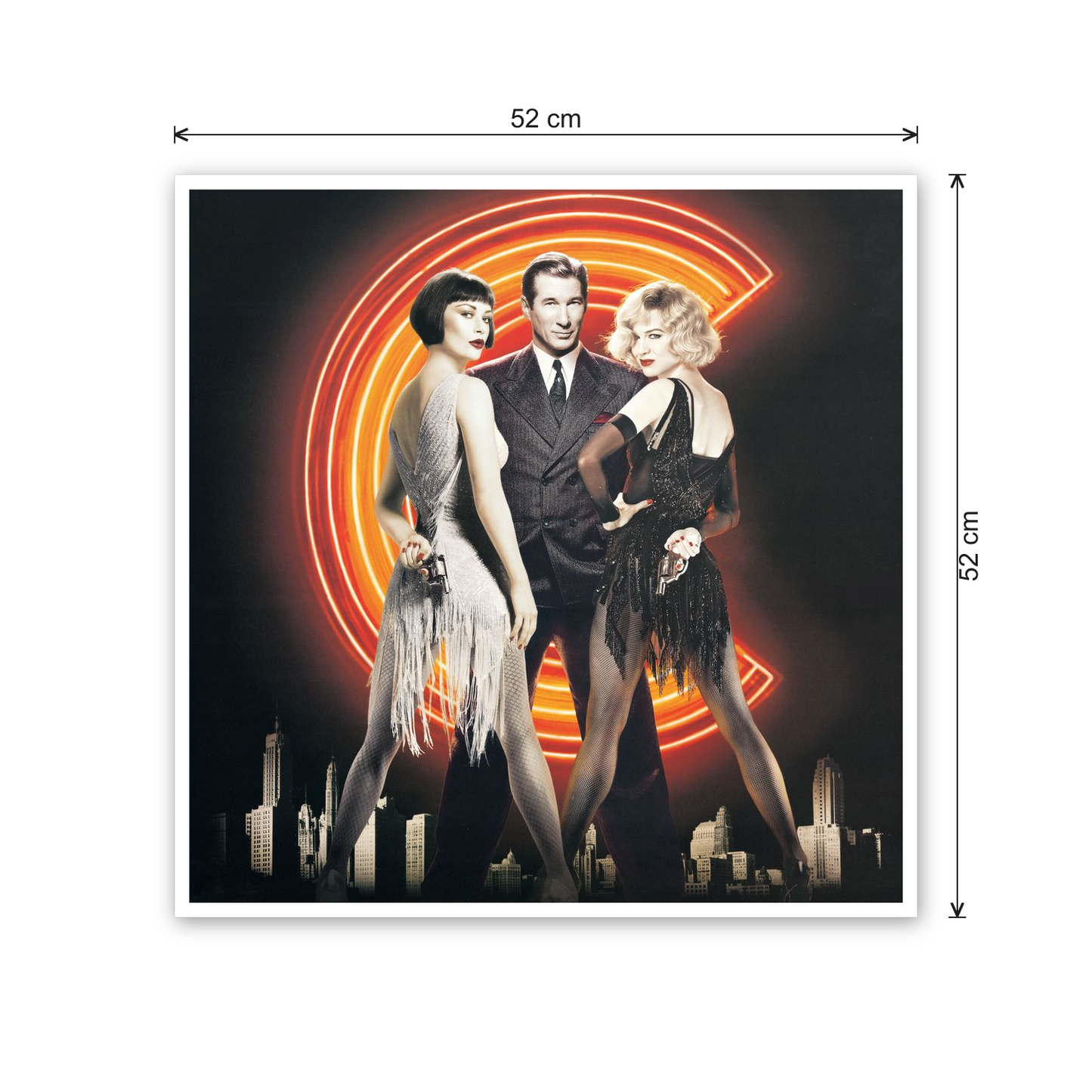 Chicago cm 50x50 - misure