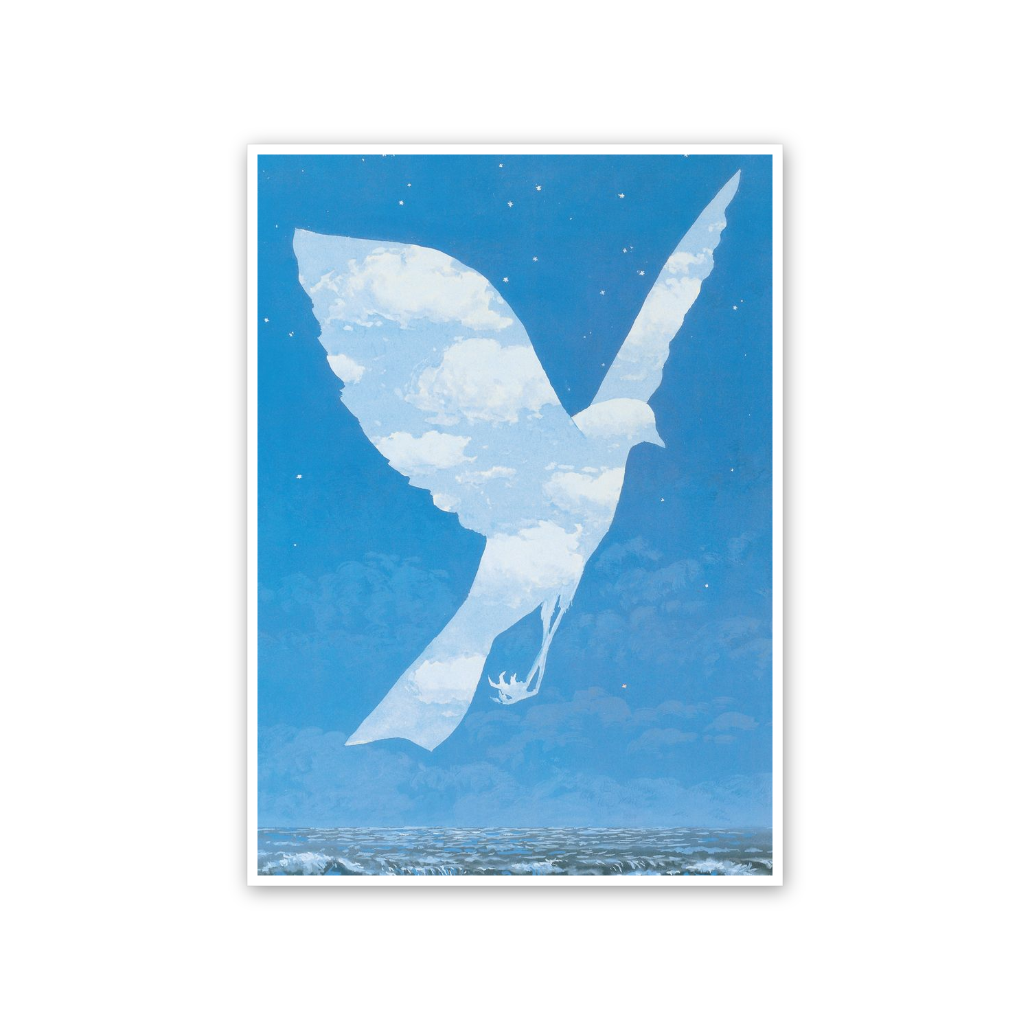 Homage to Magritte - L'Entree en Scene cm 50x70