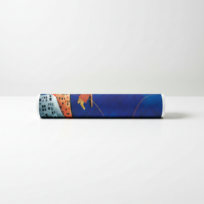 Homage to Tadini - Oltremare - cm 72x52 - Poster