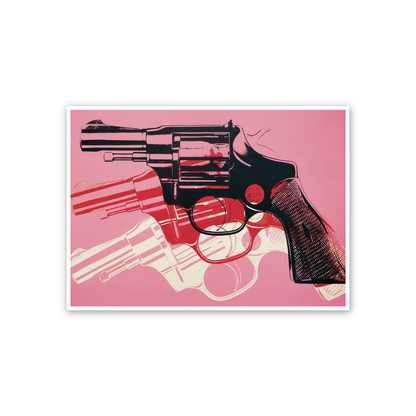 Homage to Warhol - Gun, 81-82 cm 70x50