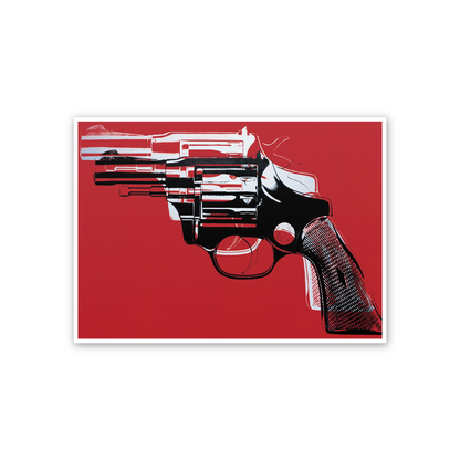 Homage to Warhol - Guns, 81-82 cm 70x50