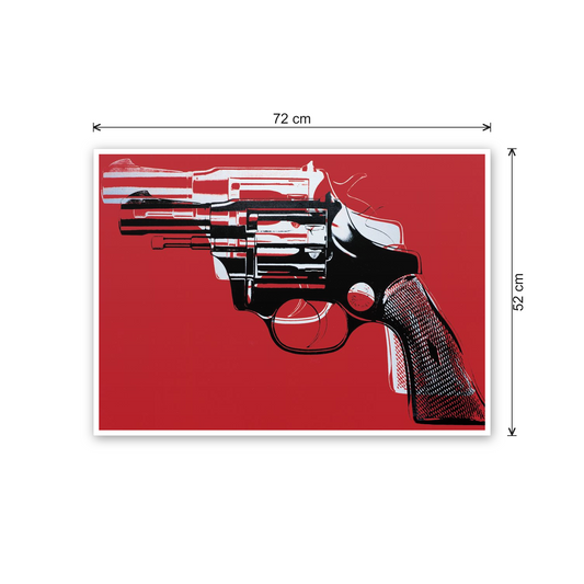 Homage to Warhol - Guns, 81-82 cm 70x50 - misure