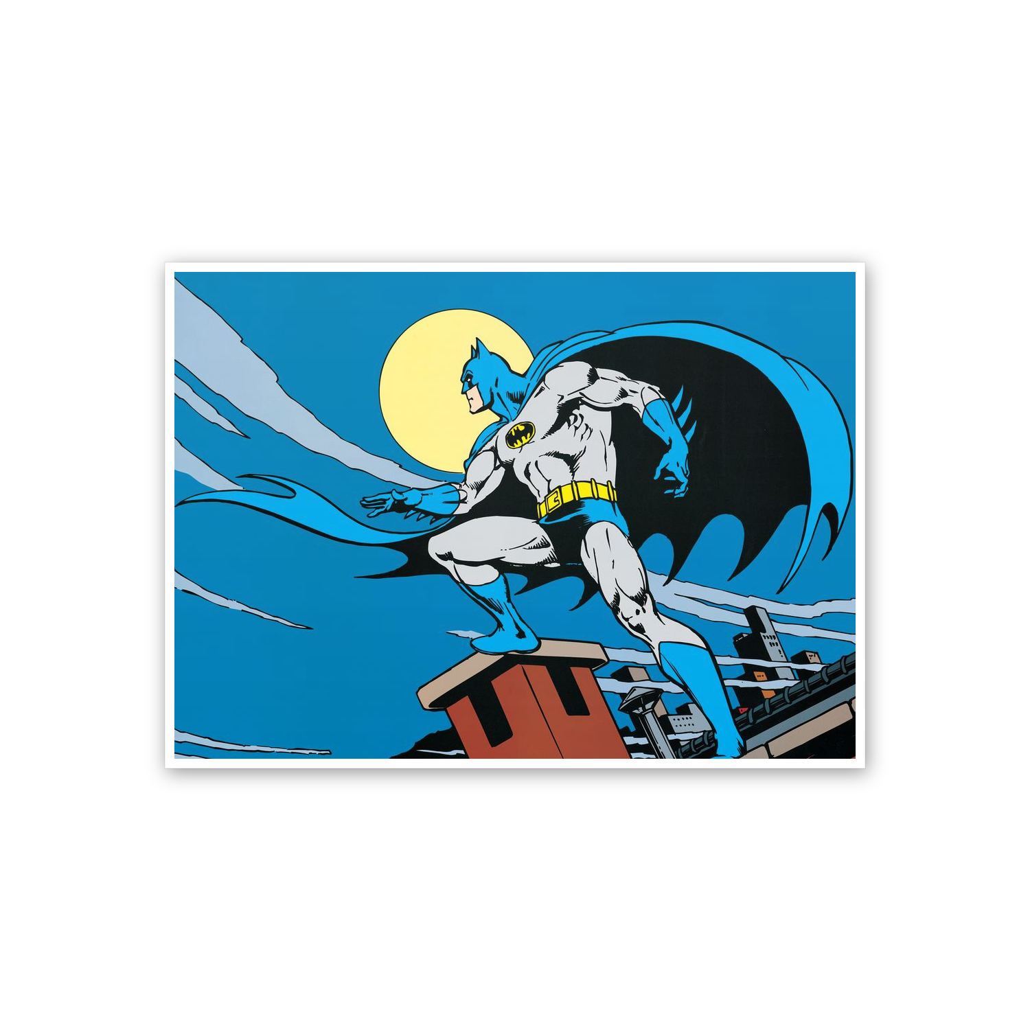 Homage to Batman - Gotham City cm 70x50
