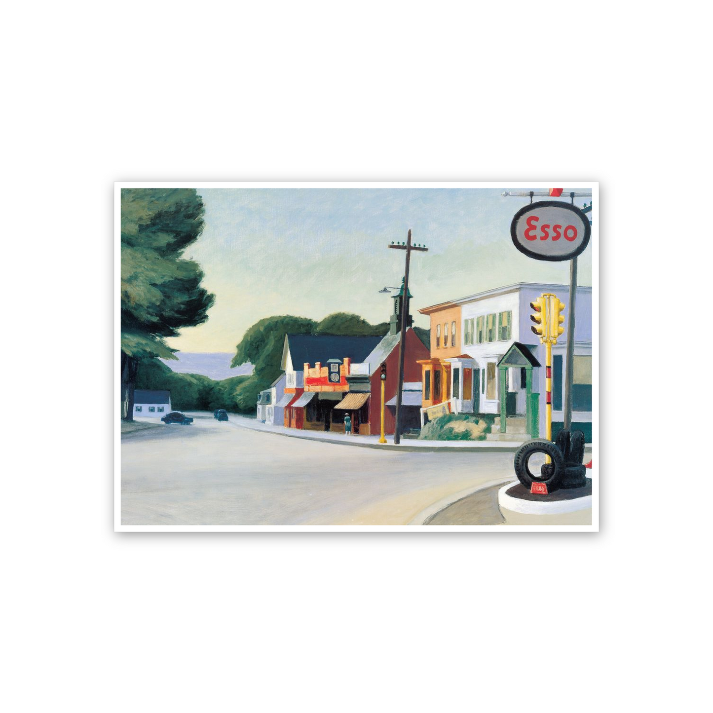 Homage to Hopper - Portrait Of Orleans 1950 cm 70x50