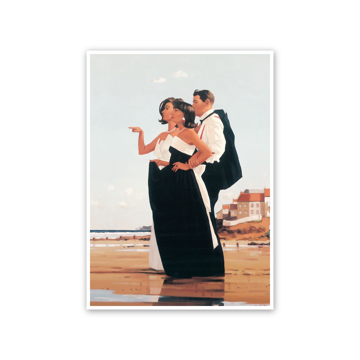 Homage to Vettriano - The Missing Man II cm 50x70