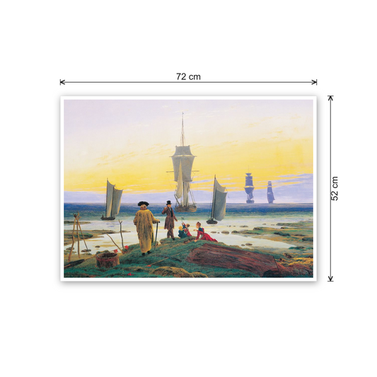 Homage to Friedrich - The Stages of Life cm 70x50 - misure