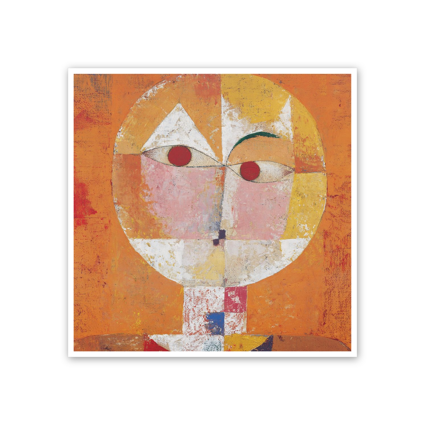 Homage to Klee - Senecio cm 50x50
