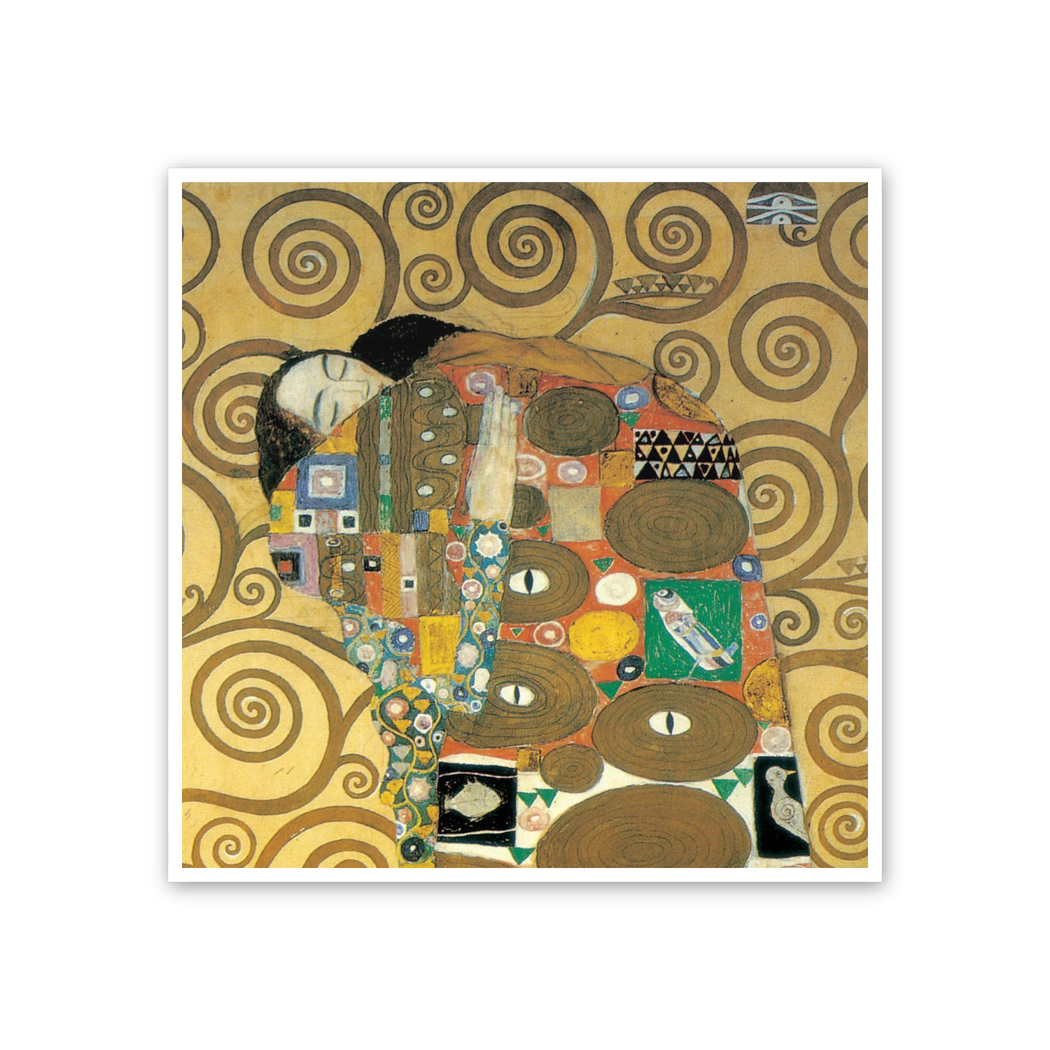Homage to Klimt - Embrace cm 50x50