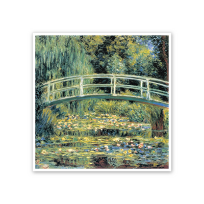 Homage to Monet - Le Pont Japonais cm 50x50