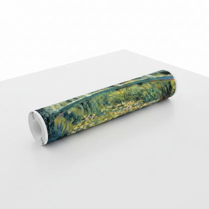 Homage to Monet - Le Pont Japonais - cm 52x52 - Poster