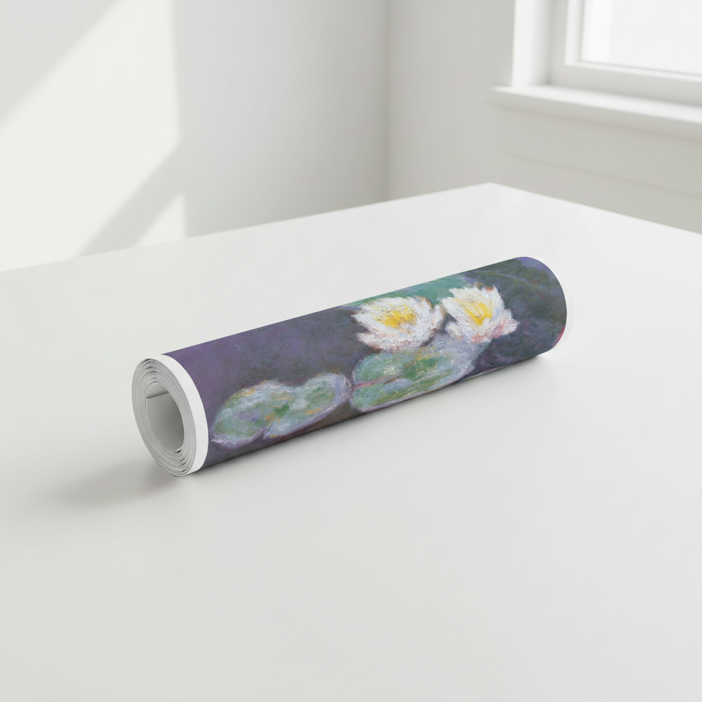 Homage to Monet - Ninfee - cm 52x52 - Poster