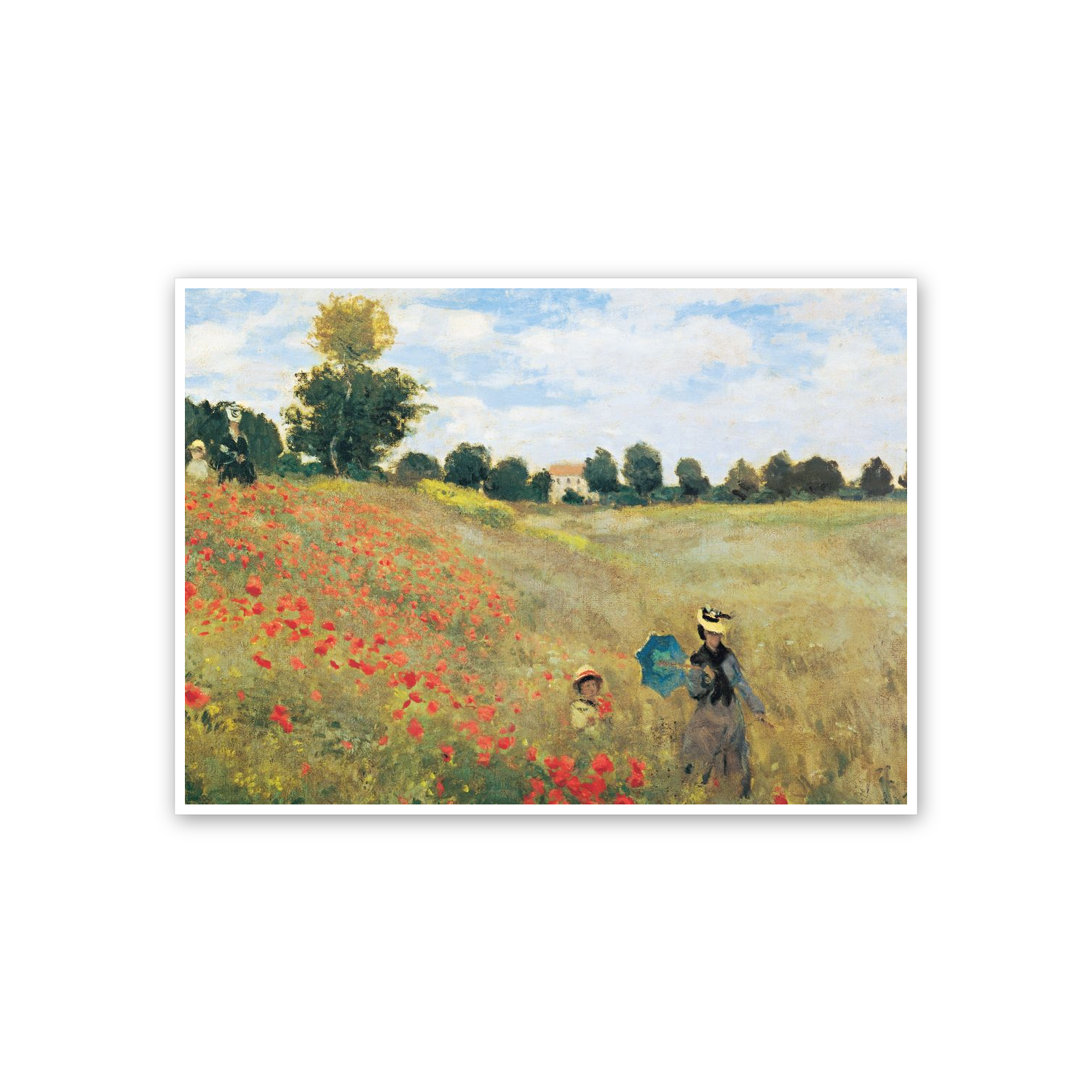 Homage to Monet - Coquelicot cm 70x50