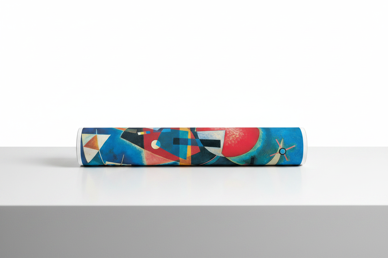 Homage to Kandisnsky - In Blue - cm 72x52 - Poster