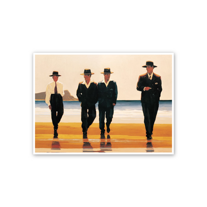 Homage to Vettriano - The Billy Boys cm 70x50