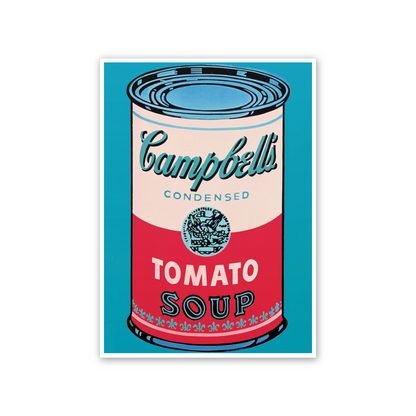 Homage to Warhol - Campbell Soup Can 1965 cm 50x70