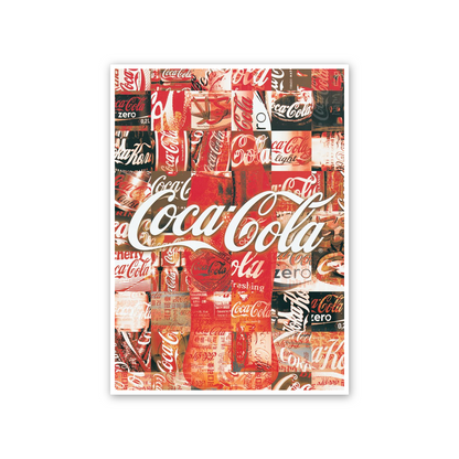 Homage to Coke Patchwork cm 50x70