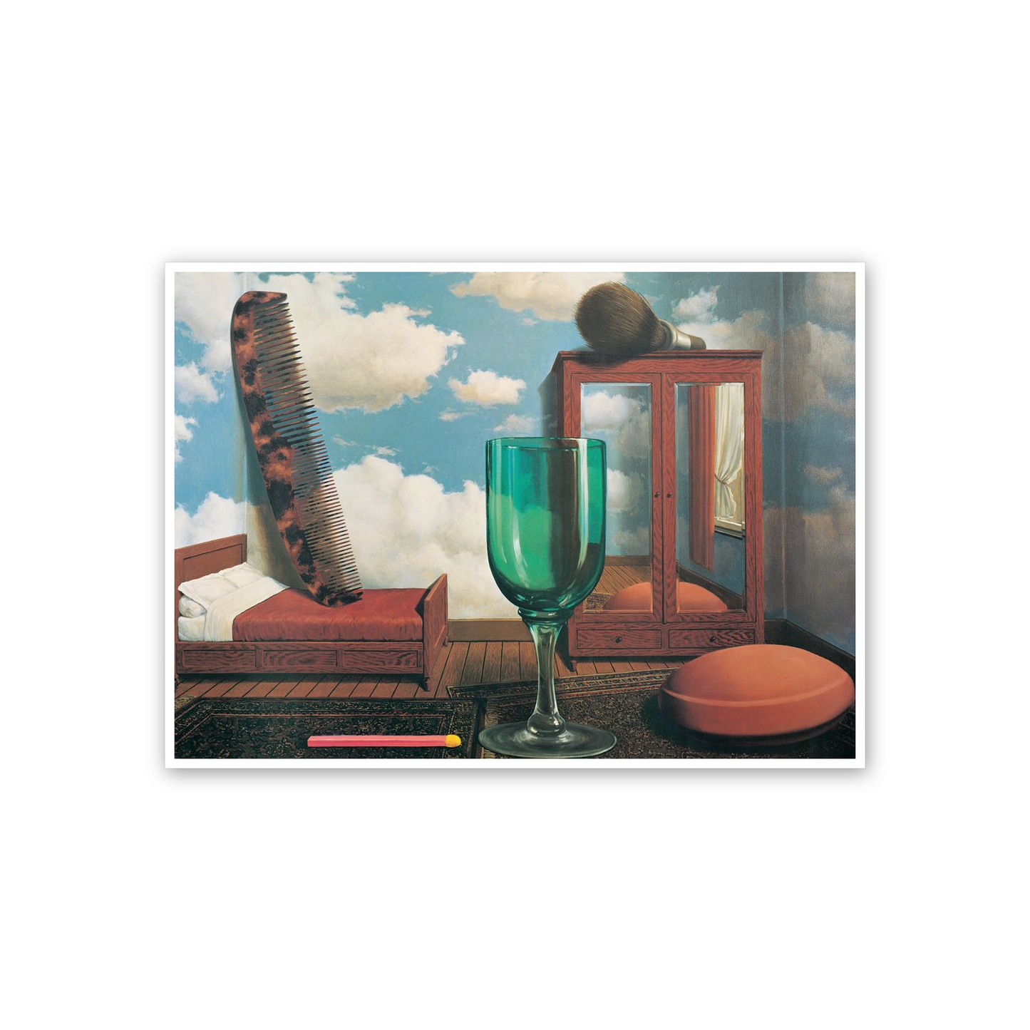 Homage to Magritte - Les Valeurs cm 70x50