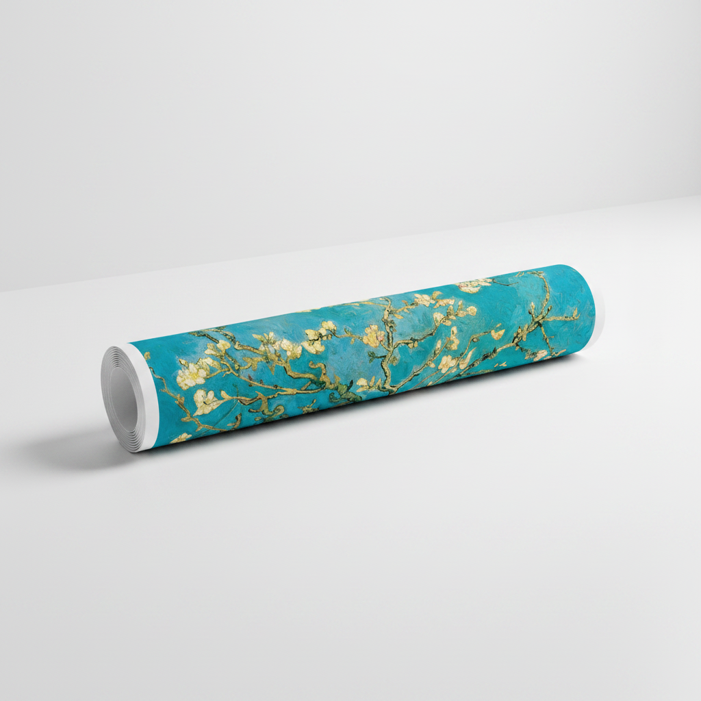 Homage to Van Gogh - Mandorli In Fiore A San Remy - cm 72x52 - Poster