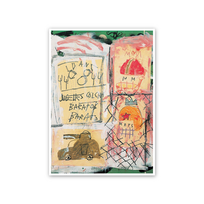 Homage to Basquiat - Untitled cm 50x70