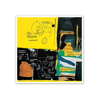 Homage to Basquiat - Untitled cm 50x50