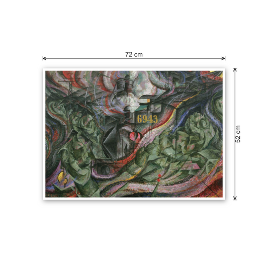 Homage to Boccioni - States Of Mind I cm 70x50 - misure