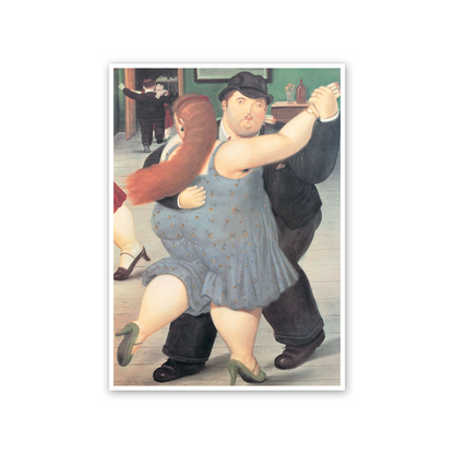 Homage to Botero - Dancers 1987 cm 50x70