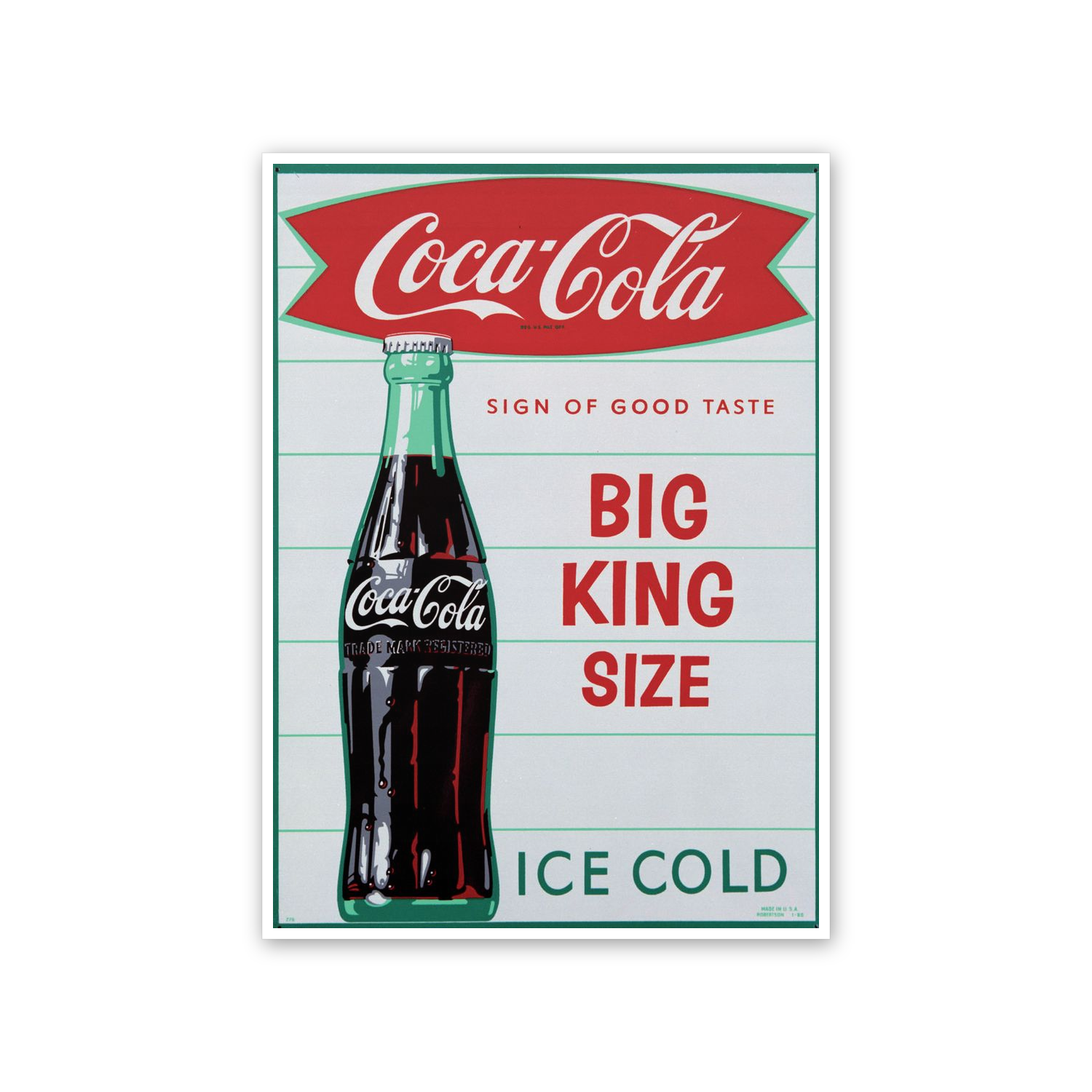 Homage to Coke big size cm 50x70