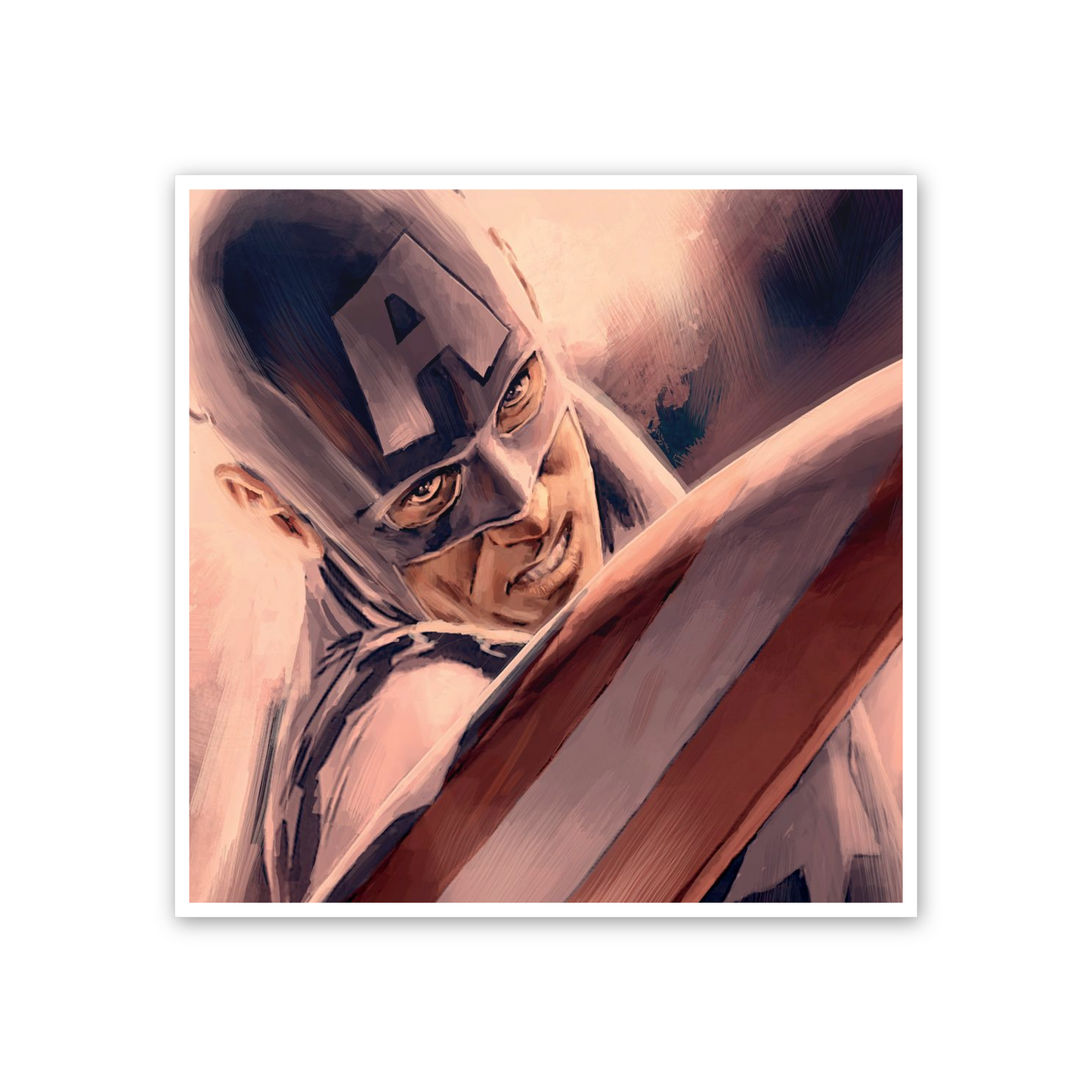 Homage to Captain America cm 50x50