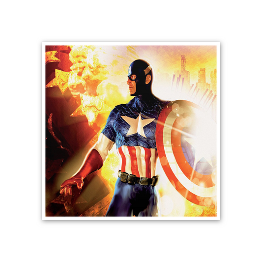 Homage to Captain America cm 50x50