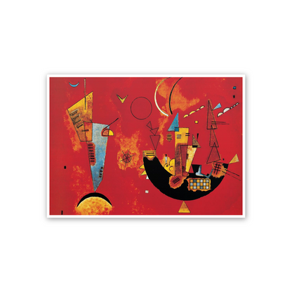 Homage to Kandinsky - With and Against cm 70x50