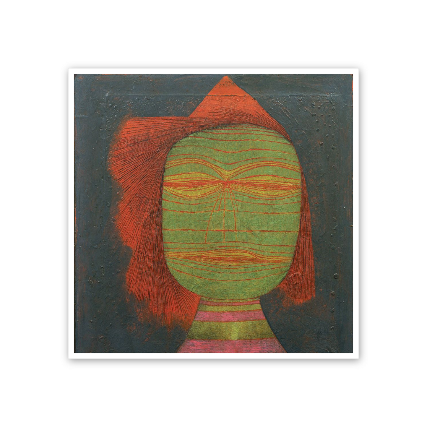 Homage to Klee - Actor's Mask cm 50x50