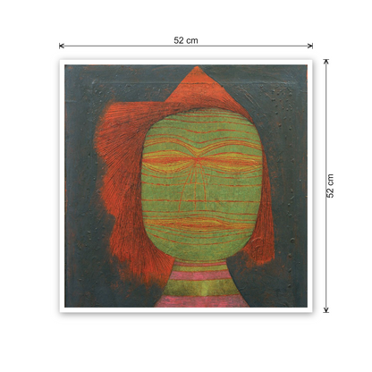 Homage to Klee - Actor's Mask cm 50x50 - misure