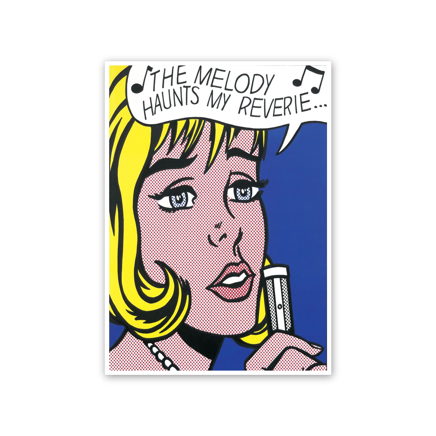 Homage to Lichtenstein - Reverie From 11 Pop Artist Vol.2 cm 50x70
