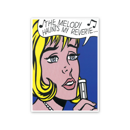 Homage to Lichtenstein - Reverie From 11 Pop Artist Vol.2 cm 50x70