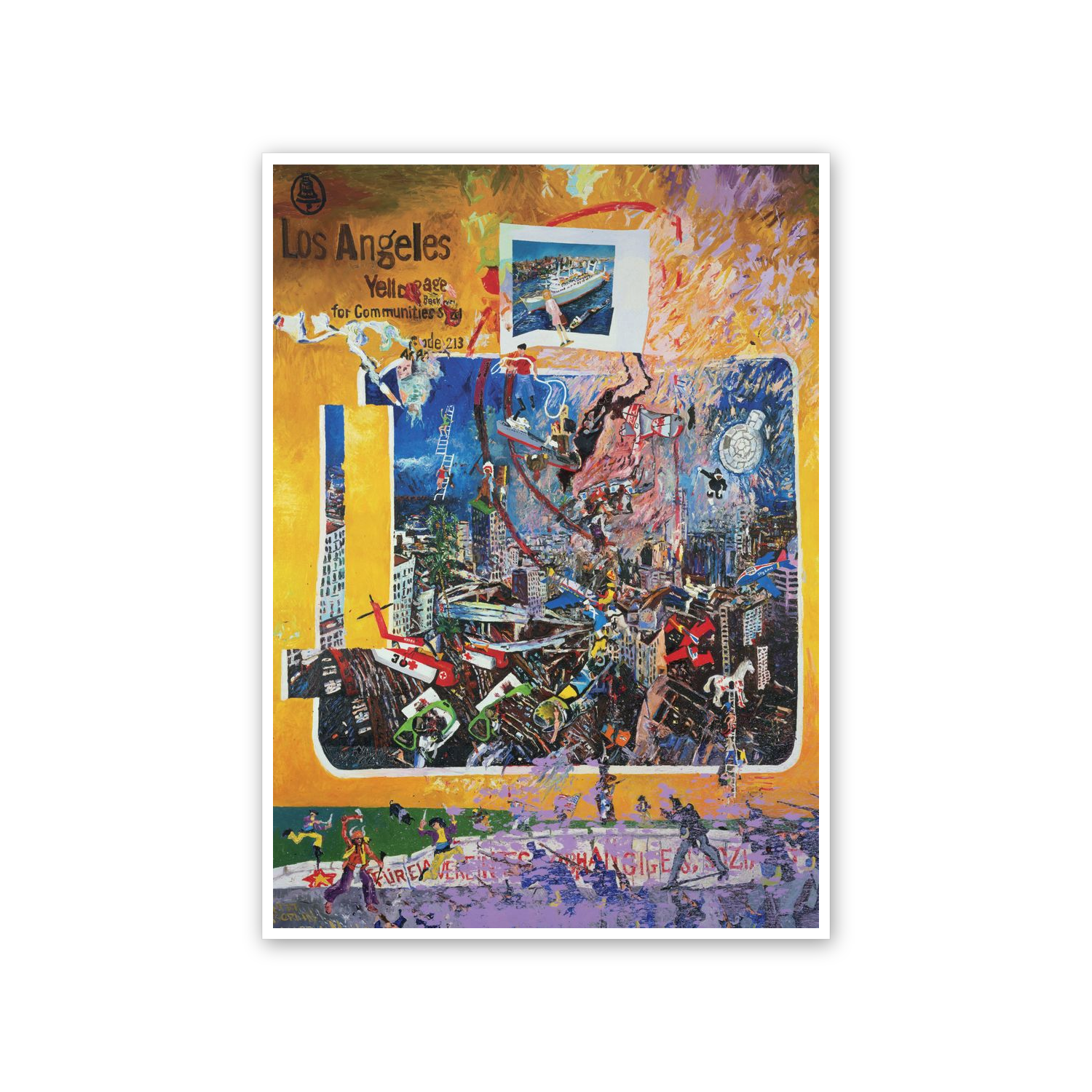 Homage to Morley - The Day Of The Locust cm 50x70