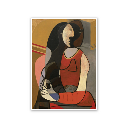 Homage to Picasso - Seated Woman cm 50x70