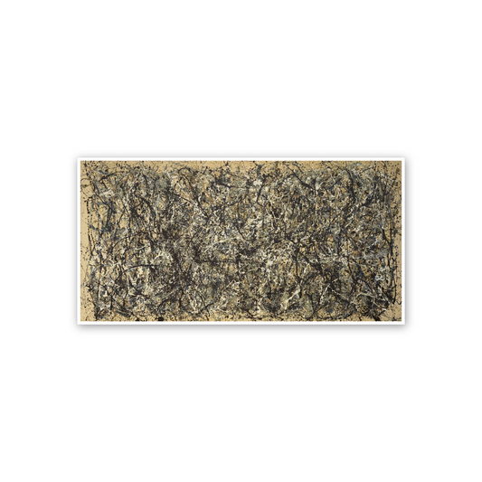 Homage to Pollock - One Number 31, 1950 cm 100x50