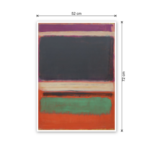 Homage to Rothko - No.3 No.13 cm 50x70 - misure
