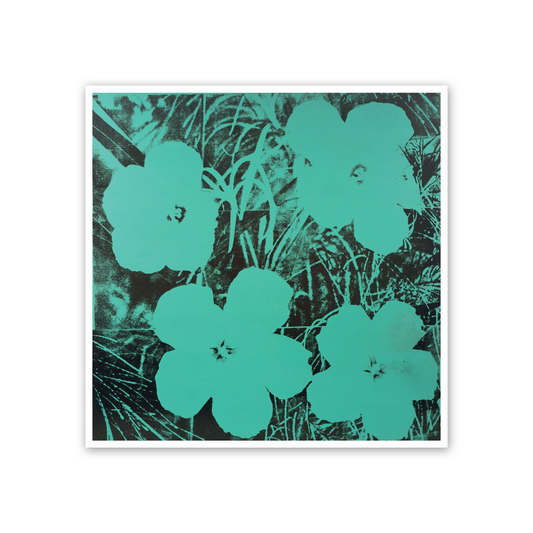 Homage to Warhol - Ten Foot Flowers cm 50x50