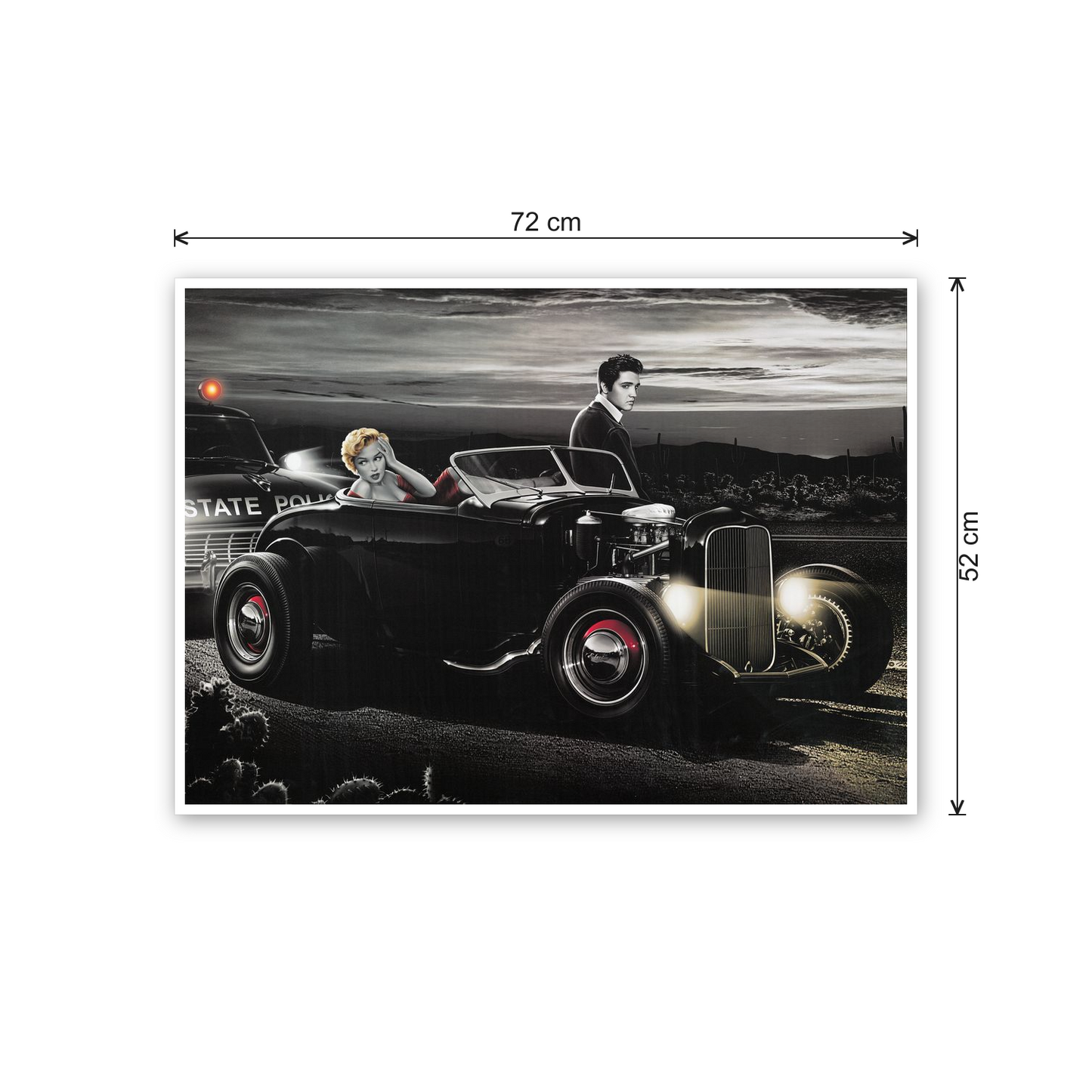 Ride cm 70x50 - misure