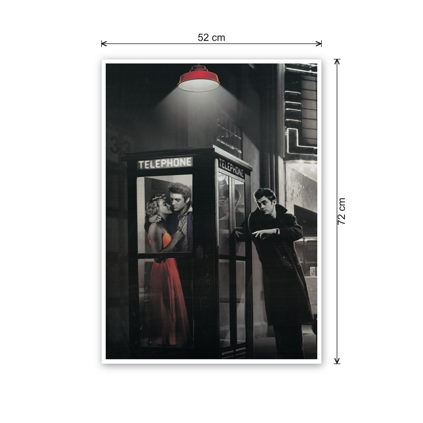 Midnight cm 50x70 - misure