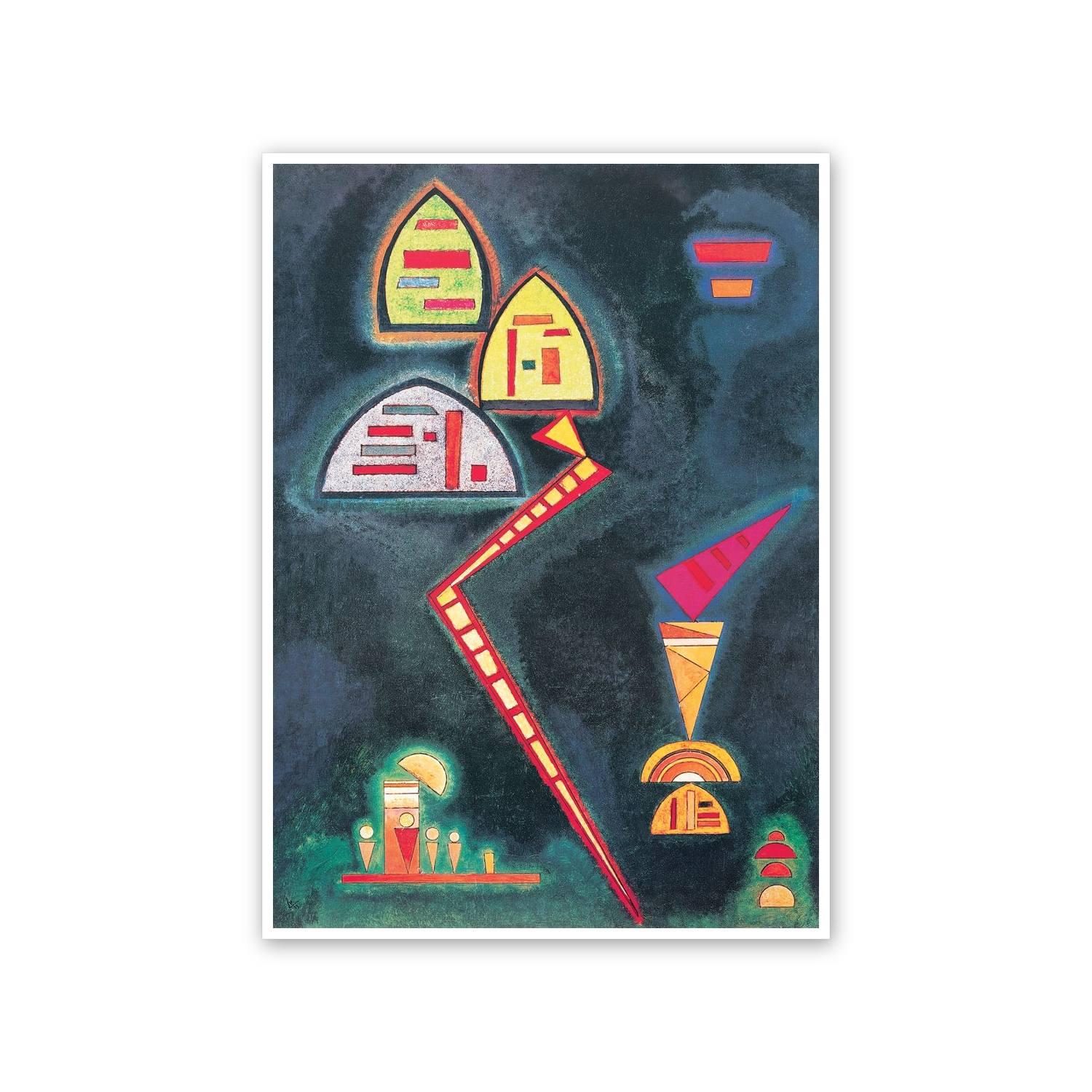 Homage to Kandinsky - Grun 1929 cm 50x70