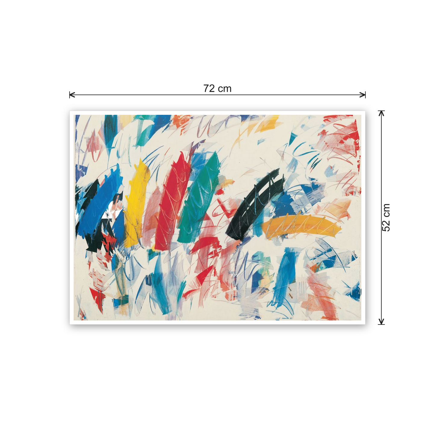 Homage to Mustica - Our Walks cm 70x50 - misure