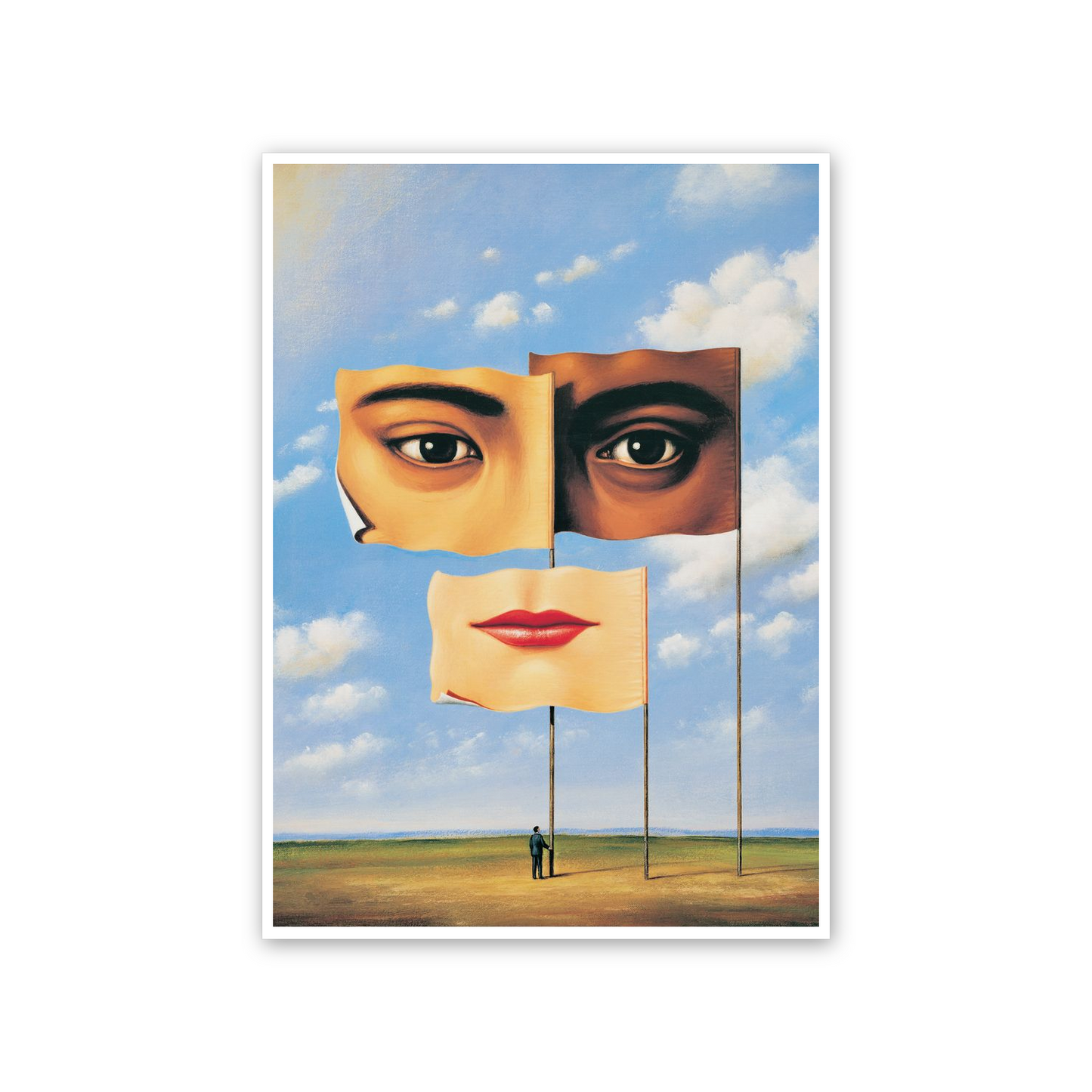 Homage to Olbinski - Confrontation Of Similiarities cm 50x70