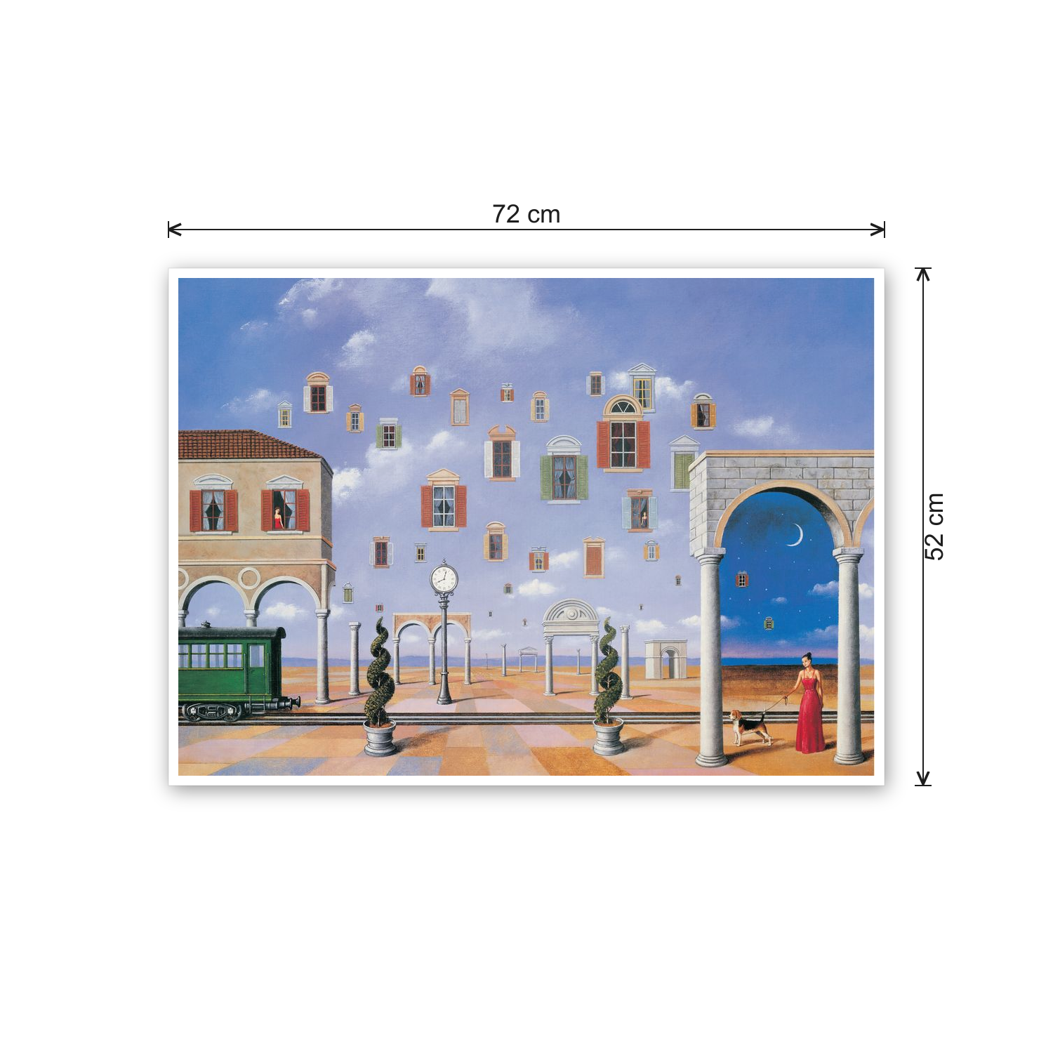 Homage to Olbinski - Radical Transformation Of Symbols, 2002 cm 70x50 - misure