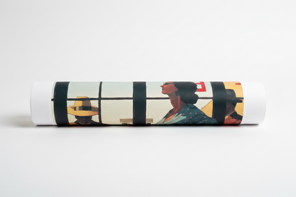 Homage to Vettriano - A Date With Fate - cm 72x52 - Poster
